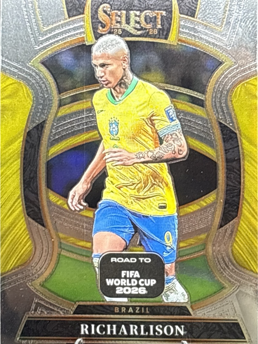 Panini Select Brazil Richarlison Soccer Trading Card